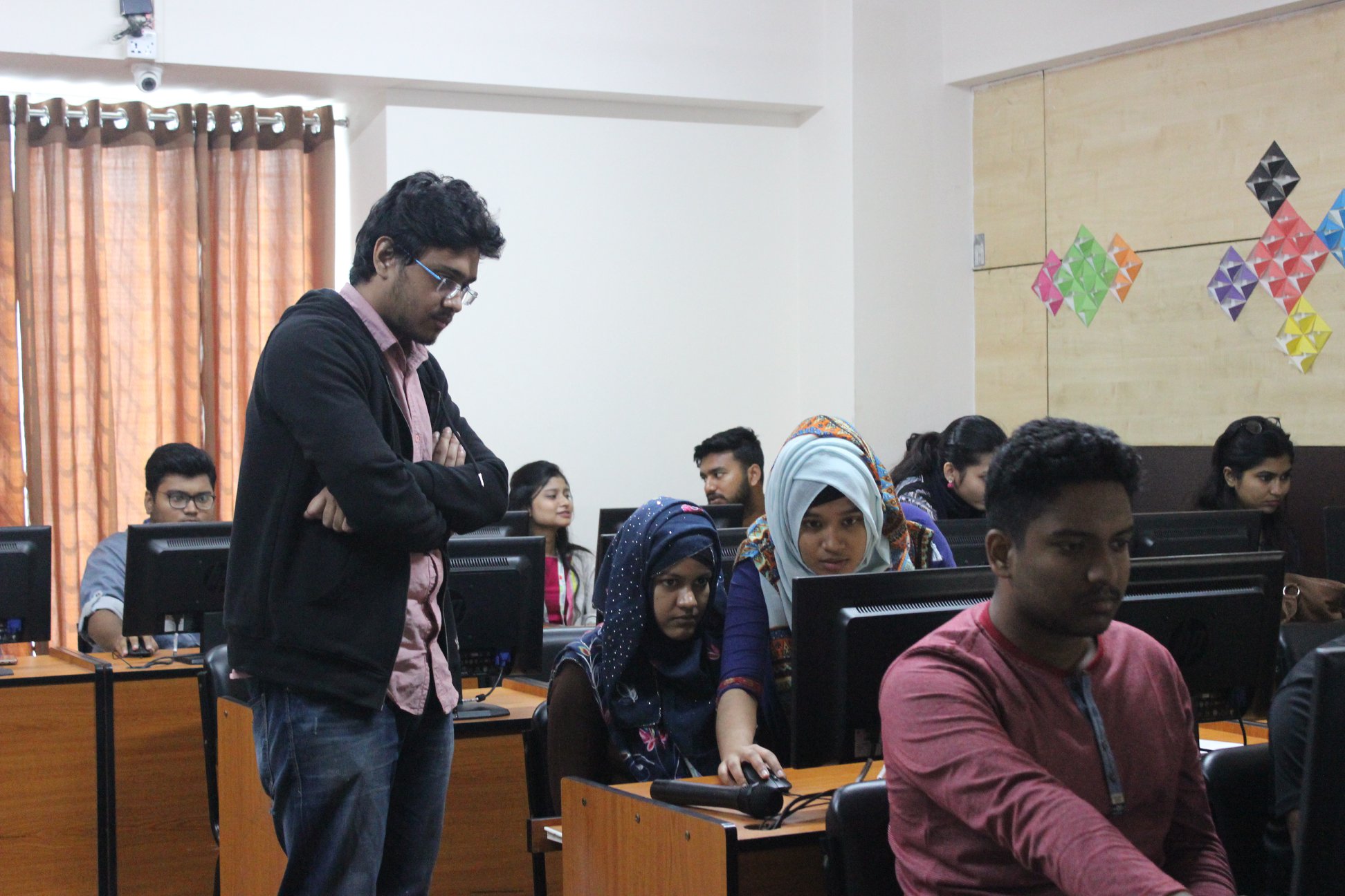 Training on Unity Engine at DIU